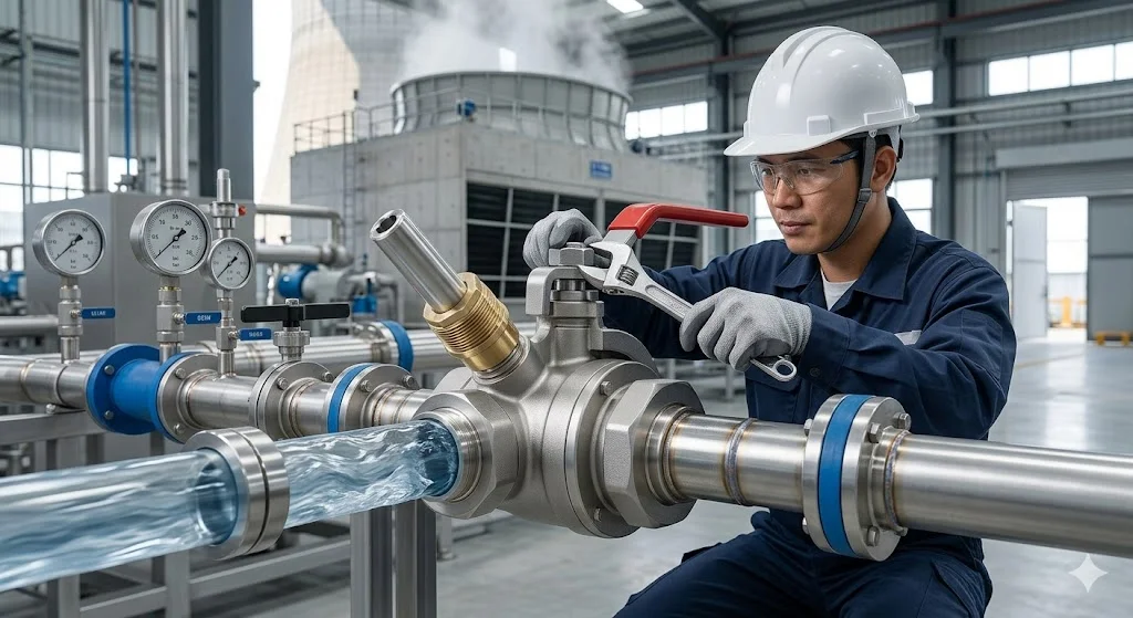 Hướng dẫn cách lắp đặt và vận hành van điều áp tháp