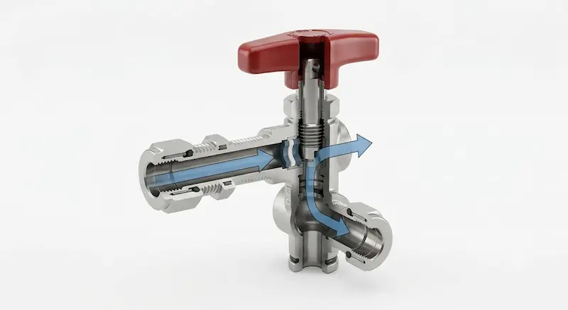 Phân tích cấu tạo bên trong của van cho ống tubing