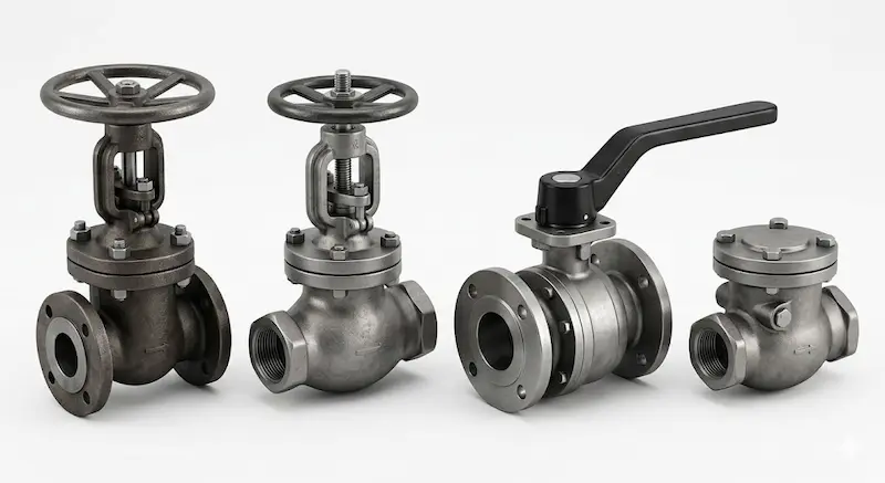 Giới thiệu chi tiết cấu tạo của các loại van công nghiệp