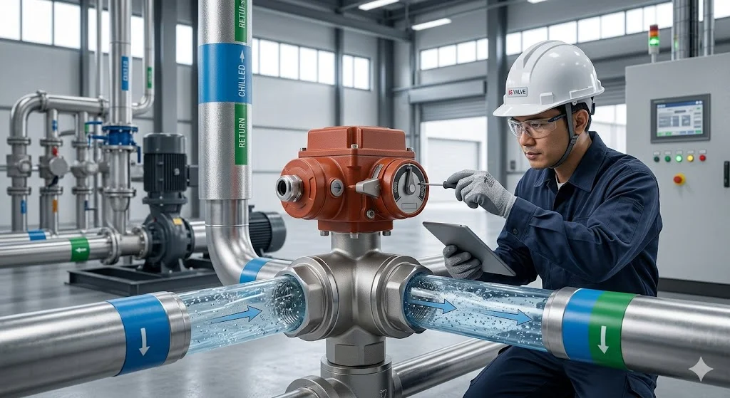 Hướng dẫn lắp đặt và vận hành van 3 ngã