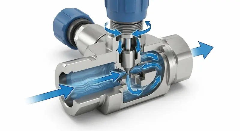 Cấu tạo kỹ thuật bên trong của Flow Control Valve