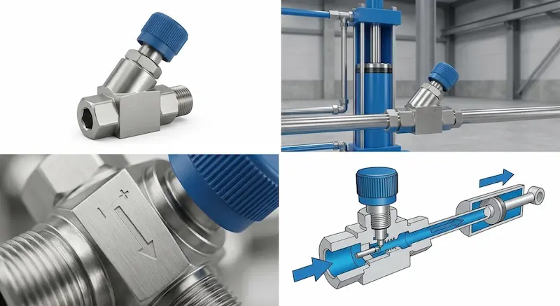 Giới thiệu chi tiết cấu tạo của Flow Control Valve