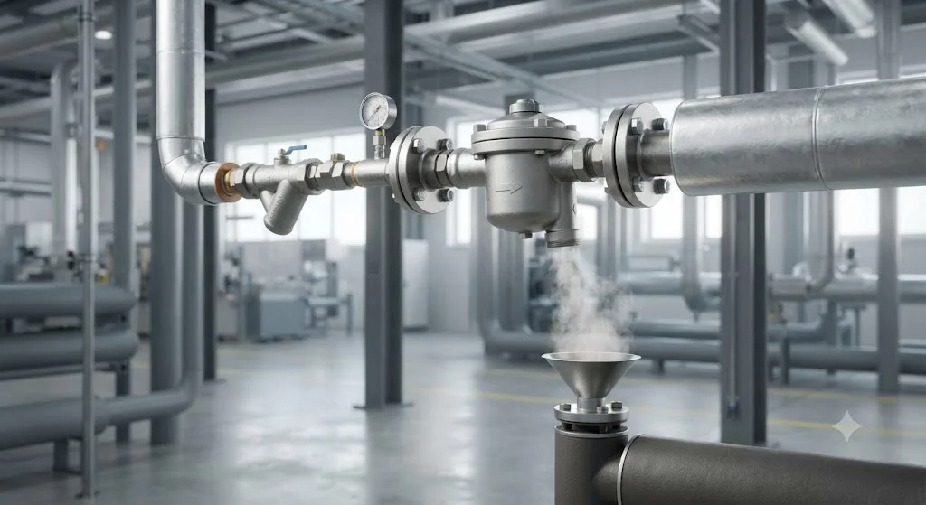 Ứng dụng thực tế sử dụng Disc Steam Trap