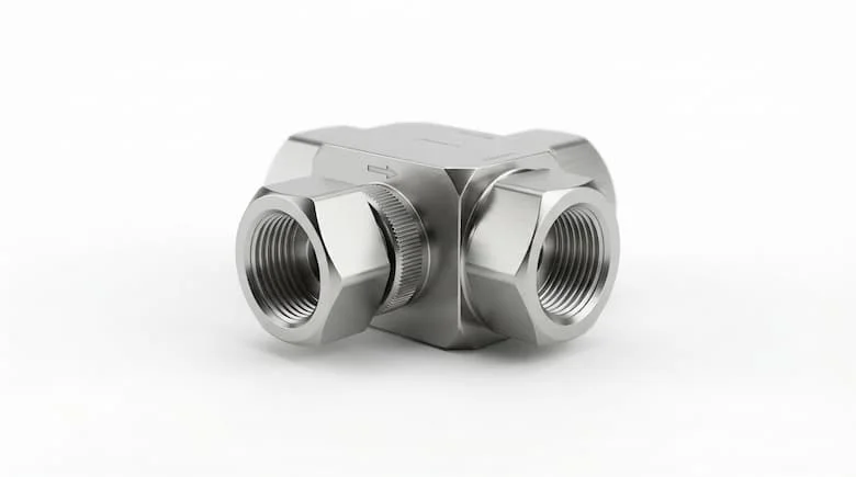 Van điều tiết lưu lượng không đổi cao cấp làm bằng thép không gỉ với các đầu nối ren