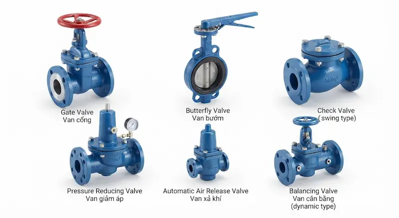 Các dòng sản phẩm chủ đạo phổ biến hiện nay