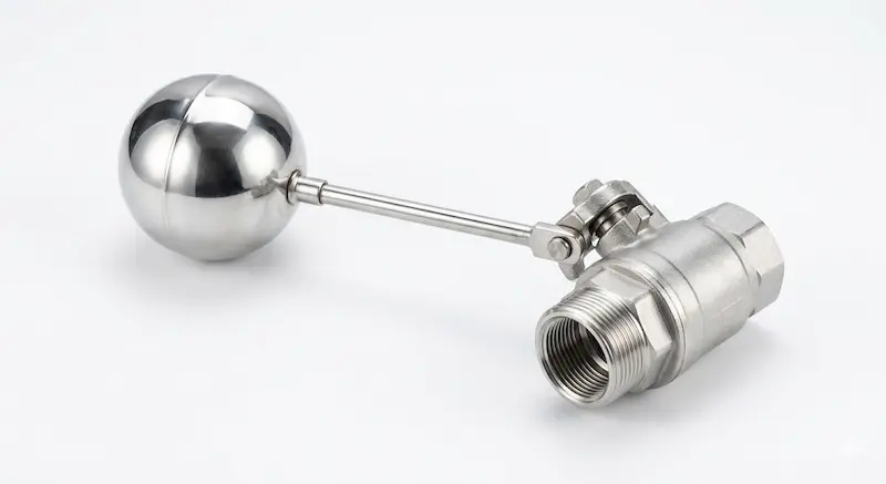Giới thiệu chi tiết cấu tạo của van phao cơ inox