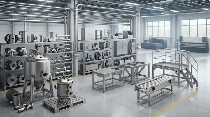 Giới thiệu chi tiết các loại sản phẩn gia công inox