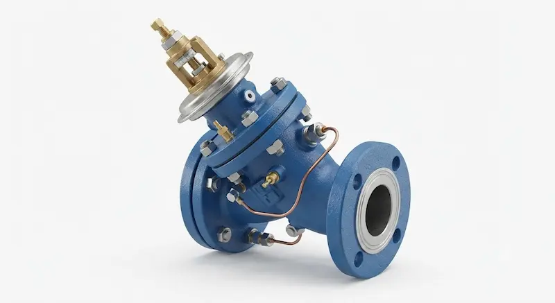 Giới thiệu chi tiết cấu tạo của Differential Pressure Control Valve
