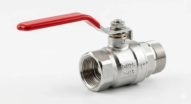 Giới thiệu chi tiết cấu tạo của van khóa nước 25
