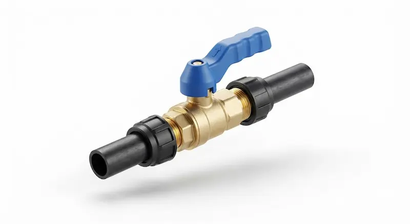 Giới thiệu chi tiết cấu tạo của van khóa nước