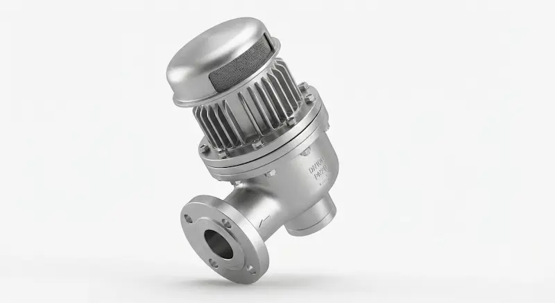 Giới thiệu chi tiết cấu tạo van xả áp chân không