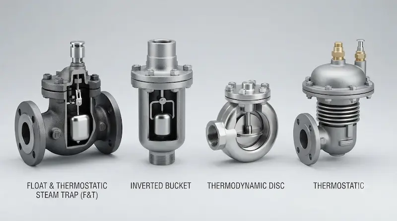 Giới thiệu chi tiết về các loại bẫy trong công nghiệp