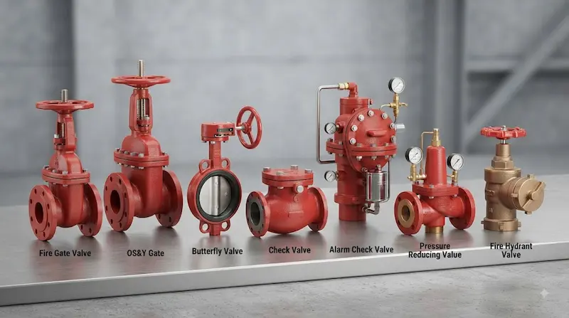 Giới thiệu chi tiết về khái niệm của van chữa cháy
