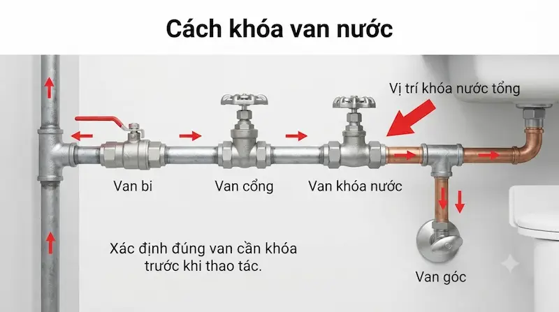 Giới thiệu chi tiết về khóa van nước trong công nghiệp