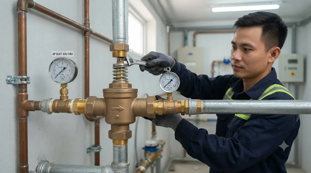 Ứng dụng thực tế của van giảm áp trong công nghiệp