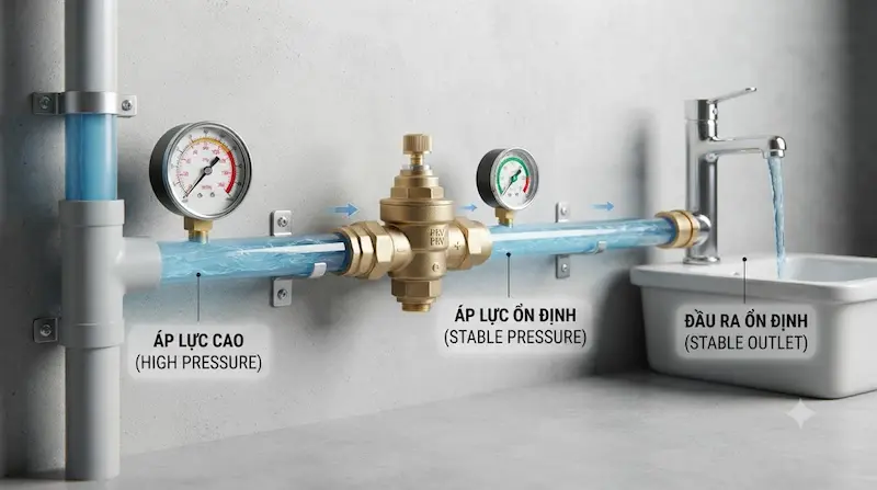 Giới thiệu chi tiết về áp lực nước trong công nghiệp