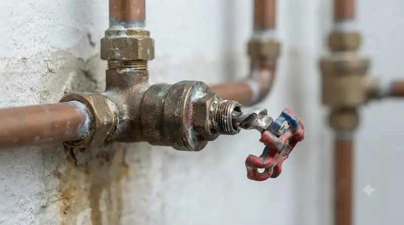 Giới thiệu chi tiết về van nước bị gãy