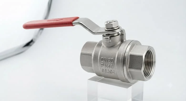 sản phẩm chuyên nghiệp về van công nghiệp DN20 PN40 làm bằng thép không gỉ 304 với đầu nối ren và thân van được gia công chính xác