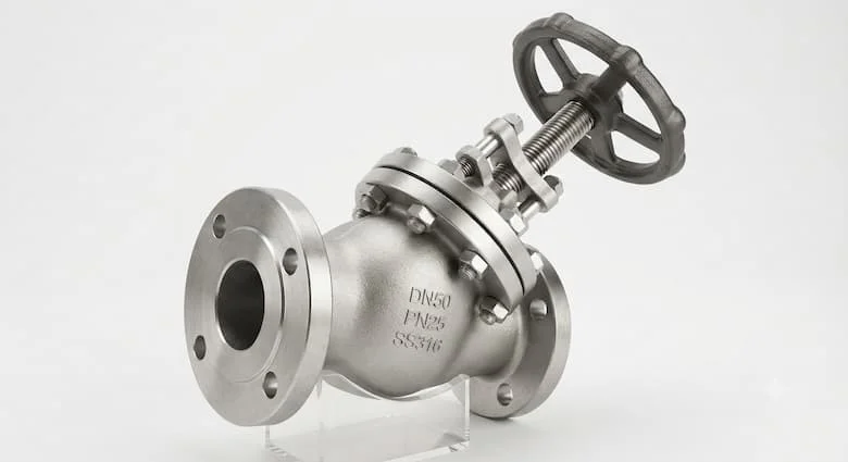 sản phẩm chuyên nghiệp về van công nghiệp DN50 PN25 làm bằng thép không gỉ 316 với kết nối mặt bích