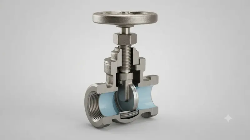 Nguyên lý hoạt động và cấu tạo của van cổng trong công nghiệp