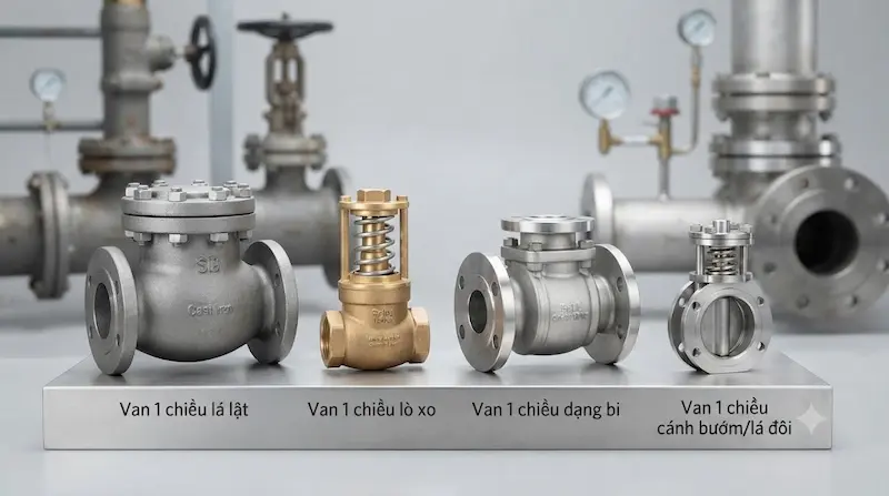 Giới thiệu chi tiết về giá của van một chiều