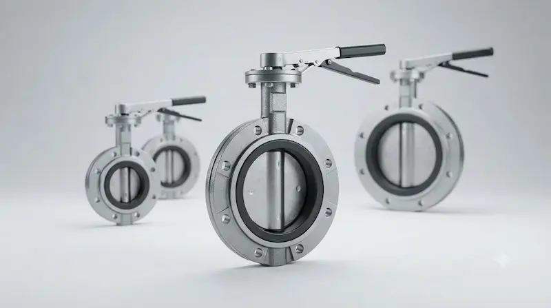 Giới thiệu chi tiết về khái niệm của van bướm tay gạt