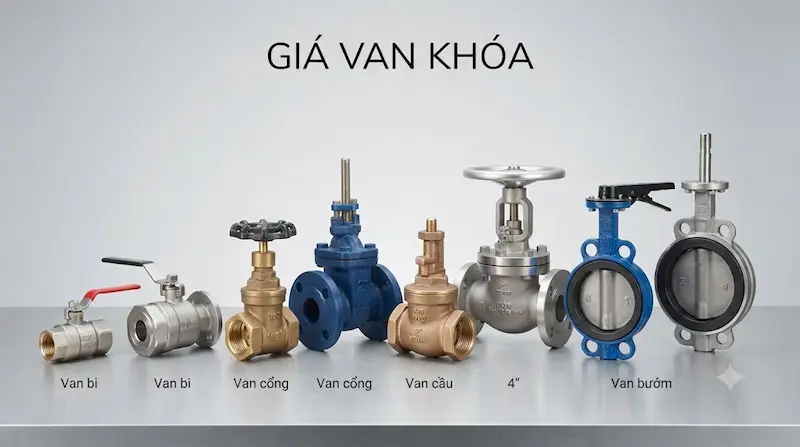 Giới thiệu chi tiết về khái niệm của van khóa trong công nghiệp