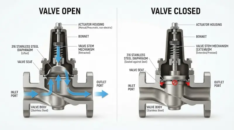 Cấu tạo và nguyên lý hoạt động của harris van