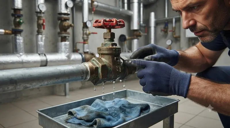 Giới thiệu chi tiết về van nước bị rò rỉ trong công nghiệp
