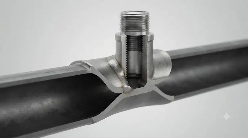 Nguyên lý hoạt động và cấu tạo branch outlet fitting