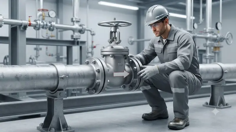 Giới thiệu chi tiết về quá trình lắp đặt van trong công nghiệp