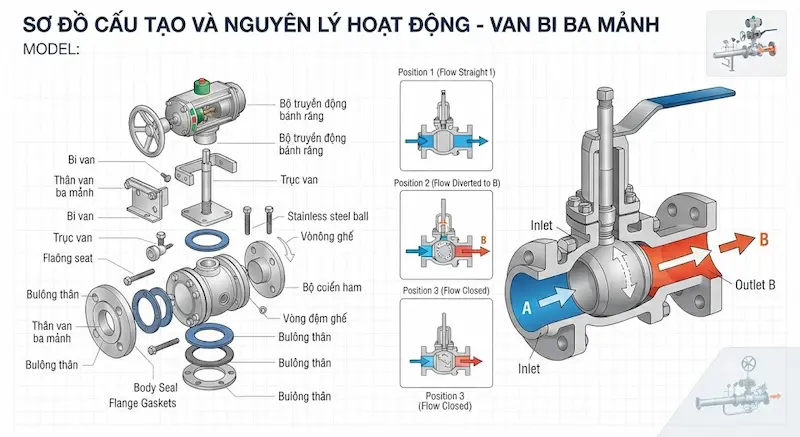 Thông số ký thuật quan trọng của van công nghiệp