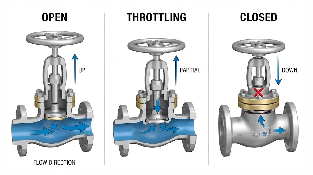 Ứng dụng thực tế của van cầu trong hệ thống công nghiệp