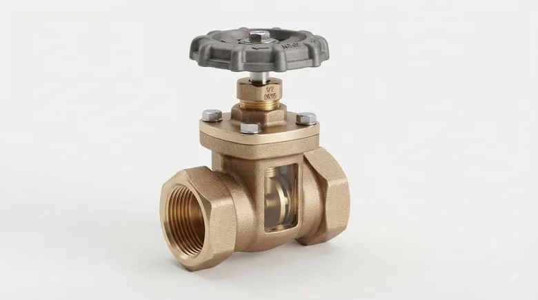 ảnh sản phẩm chuyên nghiệp, cao cấp cho van cổng DN15, còn được gọi là van cổng 1/2 inch