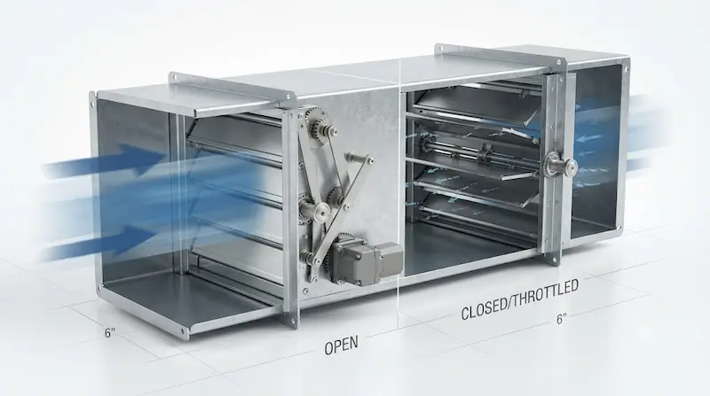 Cấu tạo và nguyên lý hoạt động của van điều tiết