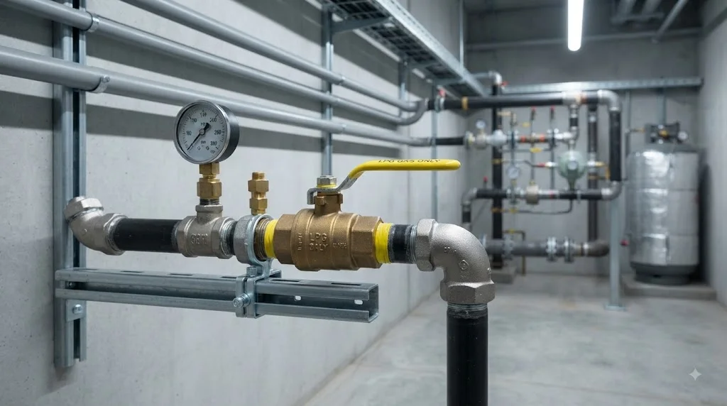 Ứng dụng thực tế của van nước LPG trong công nghiệp