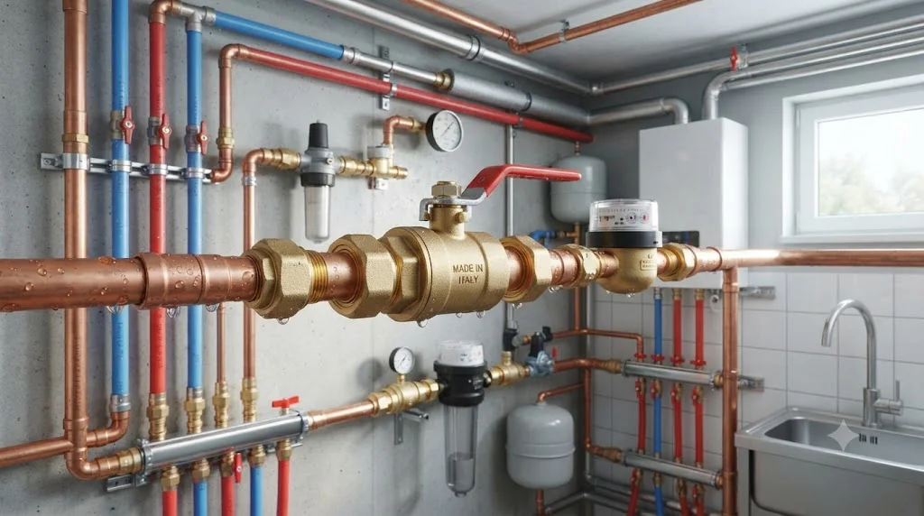 Ứng dụng thực tế của khóa nước hai đầu trong công nghiệp