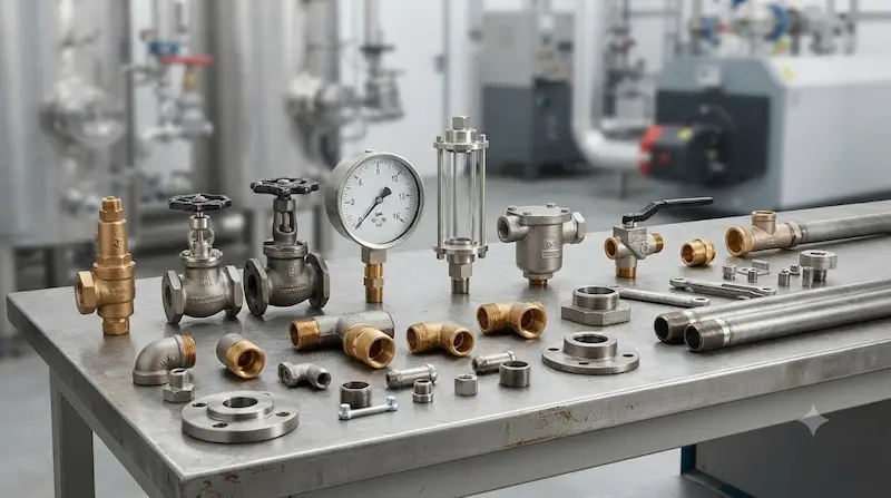 Giới thiệu chi tiết về khái niệm của phụ kiện nồi trong công nghiệp