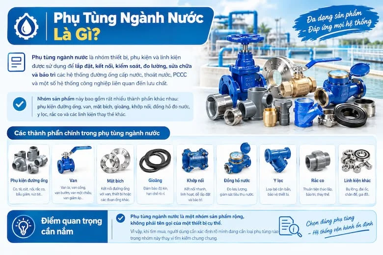 Tổng quan các nhóm thiết bị và phụ kiện phổ biến