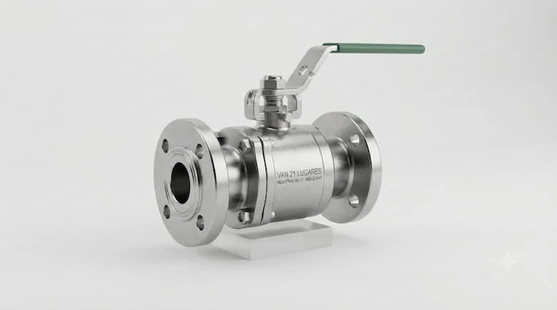 Ảnh sản phẩm chuyên nghiệp của van công nghiệp Van 21 lugares, đặt chính giữa, nền trắng, ánh sáng studio, chân thực