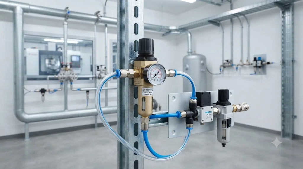 Ứng dụng thực tế của van điều áp khí nén trong công nghiệp