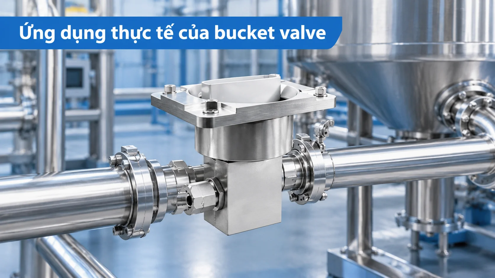 Ứng dụng thực tế của bucket valve trong các lĩnh vực công nghiệp
