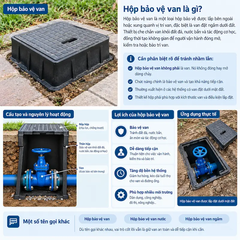 Giới thiệu chi tiết về khái niệm của hộp bảo vệ van trong công nghiệp