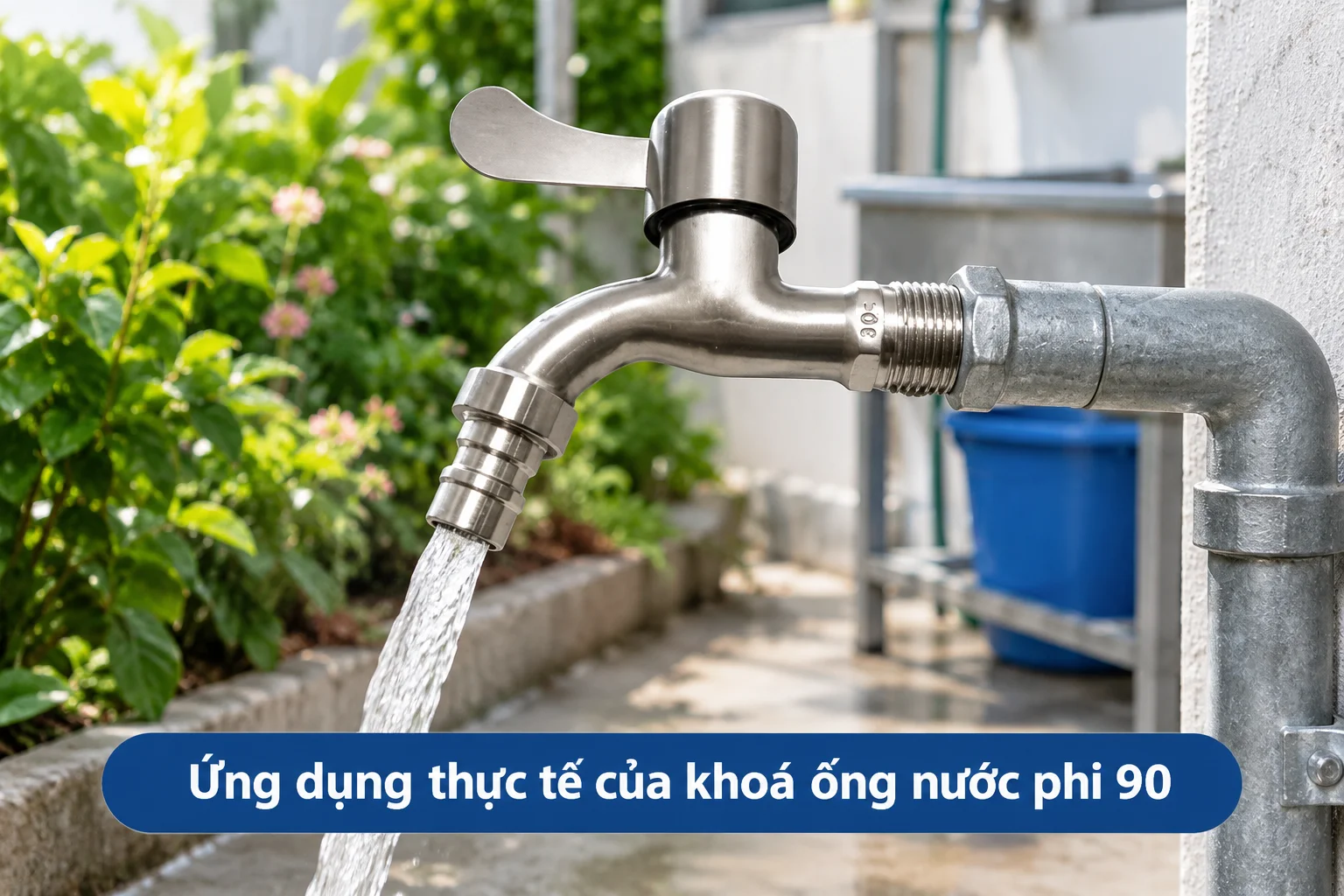 Ứng dụng thực tế của khóa ống nước phi trong các lĩnh vực cơ sở hạ tầng