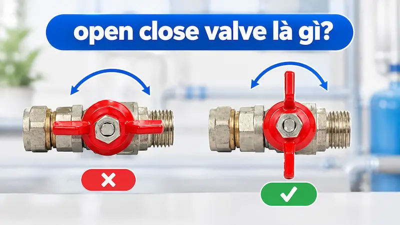 Giới thiệu chi tiết về khái niệm của van đóng mở trong công nghiệp
