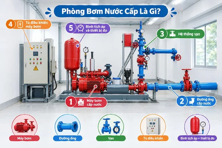 Hình ảnh chi tiết cấu tạo sản phẩm và các bộ phận 