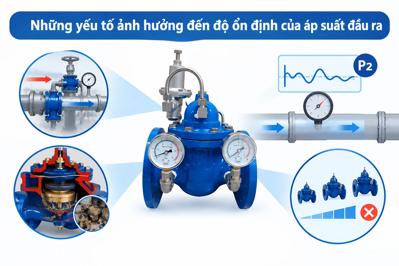 Những yếu tố ảnh hưởng đến van góc