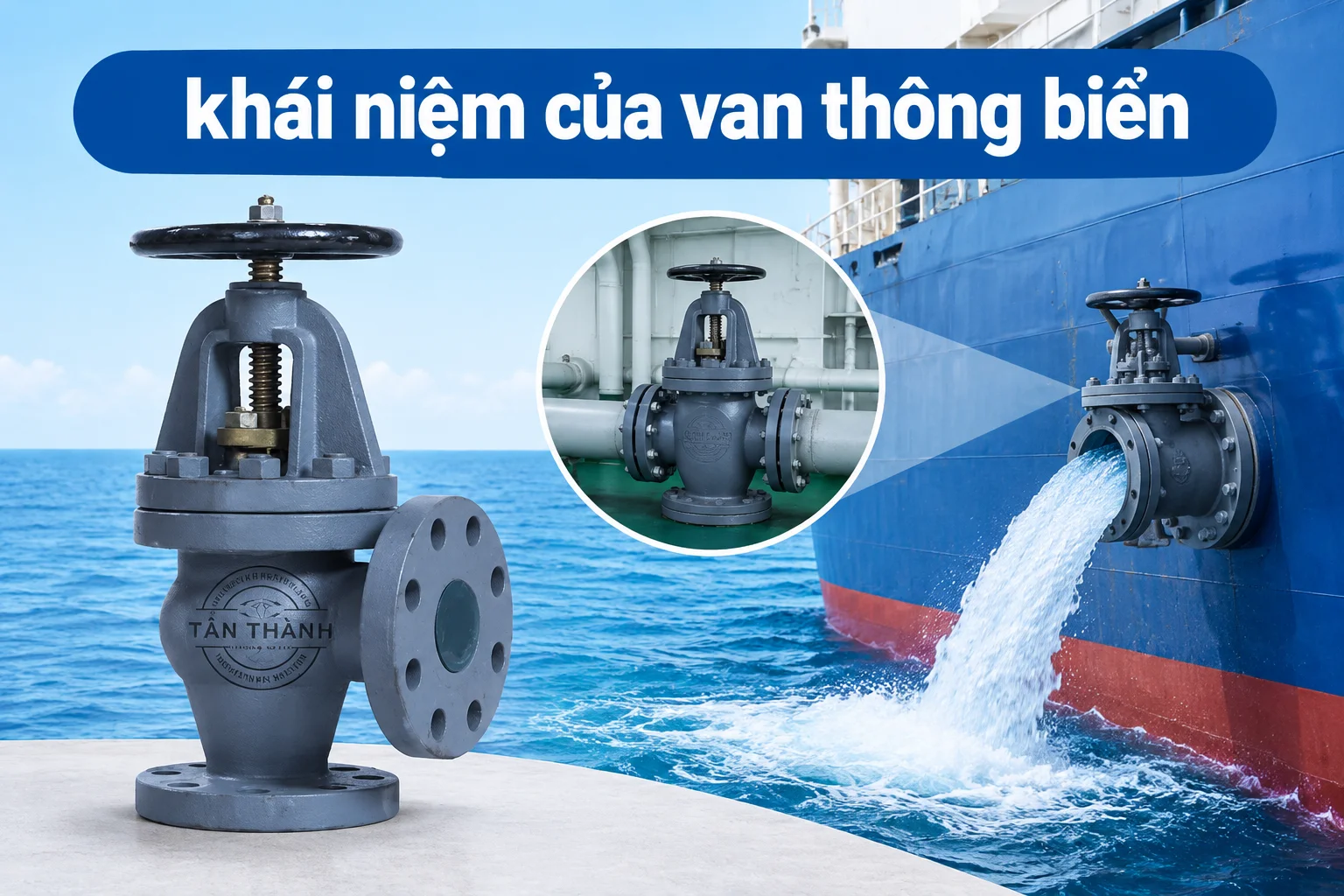 Giới thiệu chi tiết về khái niệm của van thông ra biển