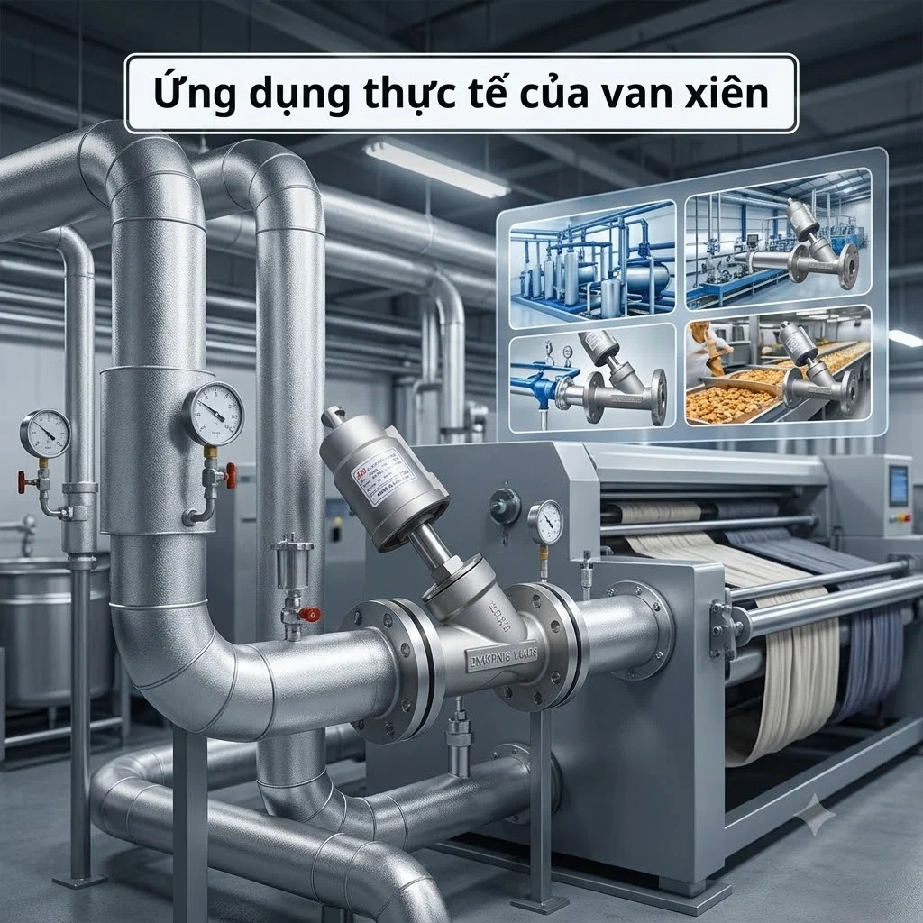 Ứng dụng thực tế của van trong các lĩnh vực công nghiệp